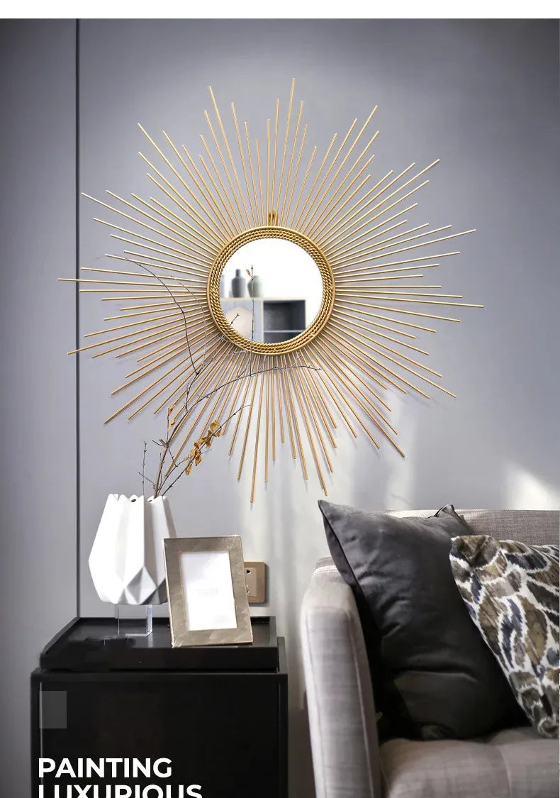 Sunburst Wall Decorative Mirror